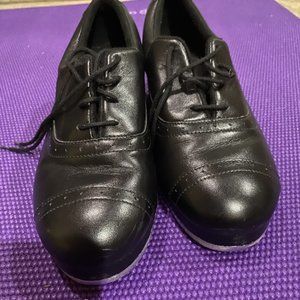 Bloch ladies Jason Samuels Smith Tap shoes black leather